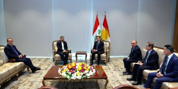 جێگری وەزیری دەرەوەی ئێران لە گەڵ سەرۆکی هەرێمی کوردستان کۆبووە