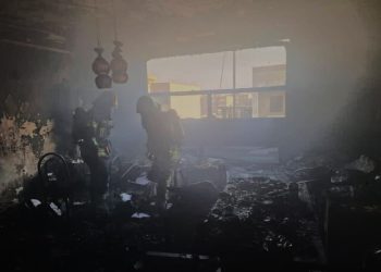 بە هۆی ئاگرەوە گیانی خوێندکارەکانی زانکۆی ئیلام کەوتە مەترسییەوە