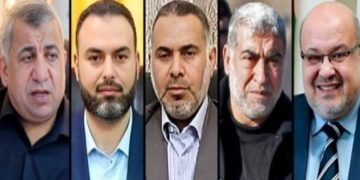 5 ئەندامی باڵای حەماس شەهید بوون