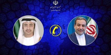 وەزیرانی دەرەوەی ئێران و ئیمارات بە تەلەفوون دۆخی ناوچەکەیان تاوتوێ کرد