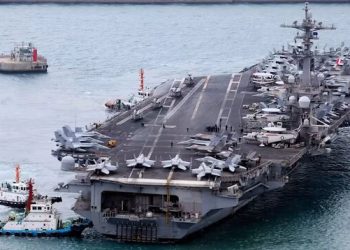 دووەم کەشتی فڕۆکەهەڵگری ئەمریکا ڕەوانەی ڕۆژهەڵاتی ناوەڕاست کرا