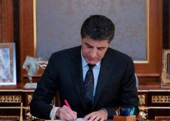 پەیامی پیرۆزبایی نەورۆزیی نێچیرڤان بارزانی بۆ بەرپرسانی باڵای ئێران