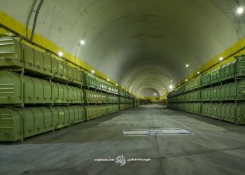 گەورەترین شاری مووشەکیی ئێران ڕوونوێنی کرا