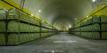 گەورەترین شاری مووشەکیی ئێران ڕوونوێنی کرا