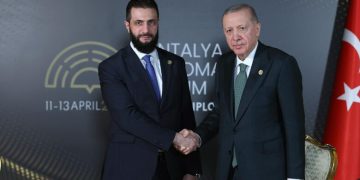 ئەحمەد شەرع لە گەڵ سەرۆک کۆماری تورکیا کۆبووە