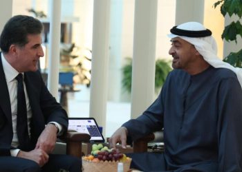 سەرۆکی هەرێمی کوردستان لە گەڵ سەرۆکی ئیمارات کۆبووە