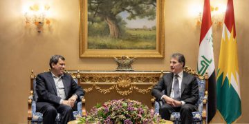 کۆبوونەوەی مەزڵوم عەبدی و نێچیرڤان بارزانی لە هەولێر