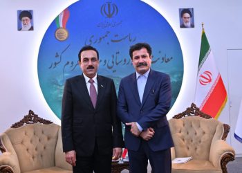 پارێزگاری هەولێر لە گەڵ جێگری سەرۆک کۆماری ئێران کۆبووە