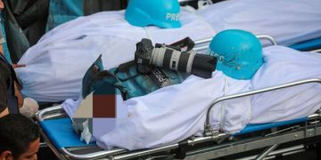 15 پەیامنێری فەڵەستینی لە ماوەی سێ مانگەی یەکەمی ئەمساڵدا شەهید کراون