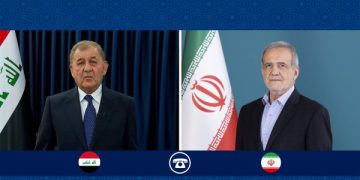 پزیشکیان: پەیوەندی لە گەڵ عێراق یەکێک لە بوارە گرنگەکانی سیاسەتی دەرەوەی ئێرانە