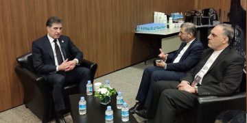 جێگری وەزیری دەرەوەی ئێران لە گەڵ نێچیرڤان بارزانی کۆبووە