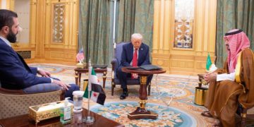 کۆبوونەوەی ترەمپ و ئەحمەد شەرع