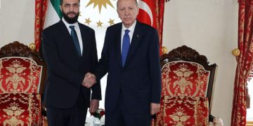 ئەحمەد شەرع دیسانەوە سەردانی تورکیای کرد و لە گەڵ ئەردۆغان کۆبووە