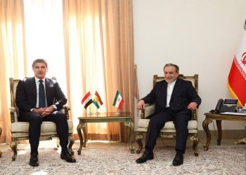 نێچیرڤان بارزانی لە گەڵ وەزیری دەرەوەی ئێران کۆبووە