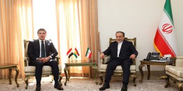 نێچیرڤان بارزانی لە گەڵ وەزیری دەرەوەی ئێران کۆبووە