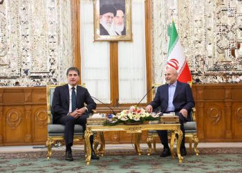 سەرۆکی هەرێمی کوردستان و سەرۆکی پەرلەمانی ئێران کۆبوونەوە