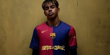 ڕوونوێنی لە درێسی نوێی بەرشەلۆنە