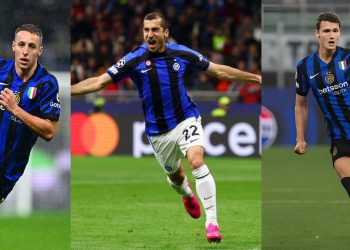 ئینزاگی سێ یاریزانی ئینتەری دوورخستەوە