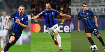 ئینزاگی سێ یاریزانی ئینتەری دوورخستەوە