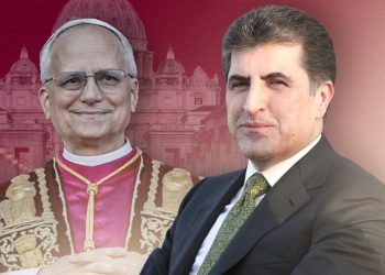 «نێچیرڤان بارزانی» پیرۆزبایی لە پاپا «لیۆی چواردەیەم» ڕێبهری كاتۆلیكهکانی جیهان دەكات