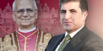 «نێچیرڤان بارزانی» پیرۆزبایی لە پاپا «لیۆی چواردەیەم» ڕێبه‌ری كاتۆلیكه‌کانی جیهان دەكات