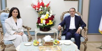 پارێزگاری هەڵەبجە سەردانی سەرکۆنسووڵی کۆماری ئیسلامی ئێرانی لە هەولێر کرد